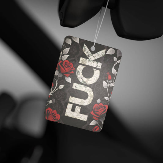 Lace Curse Sarcasm Car Freshener-Fresh Linen Scent