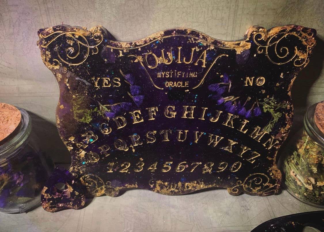 Spirit Board Ouija Board Amethyst Black Tourmaline