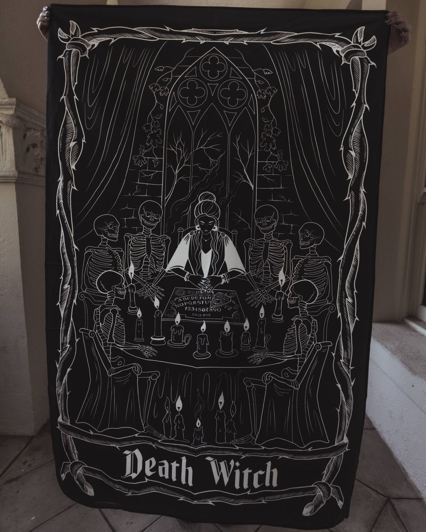 Death Witch Oracle Tapestry
