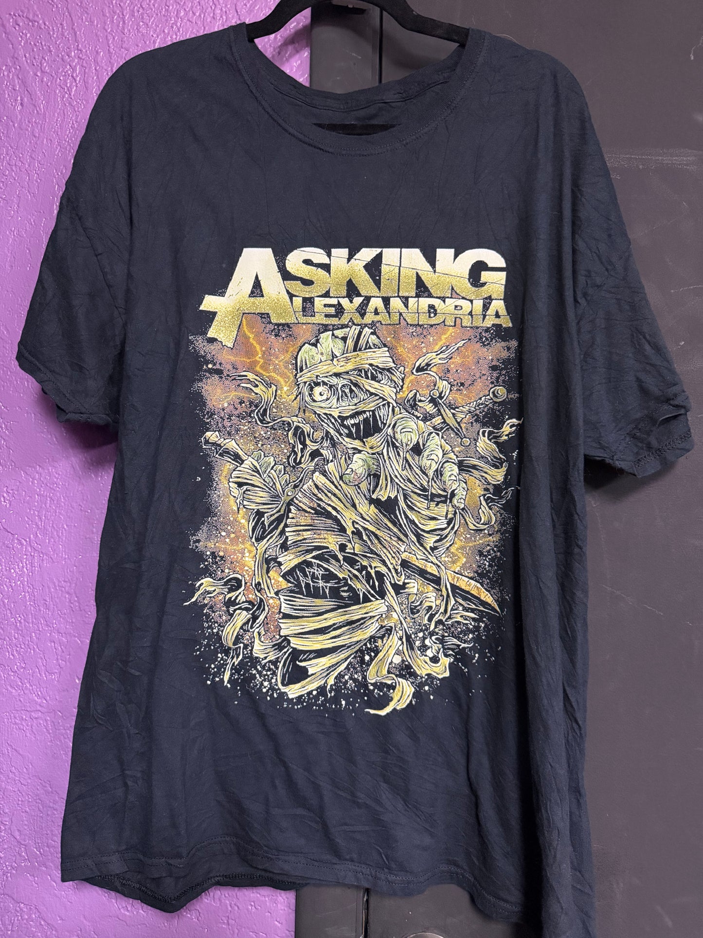 Asking Alexandria Mummy Shirt- 2x