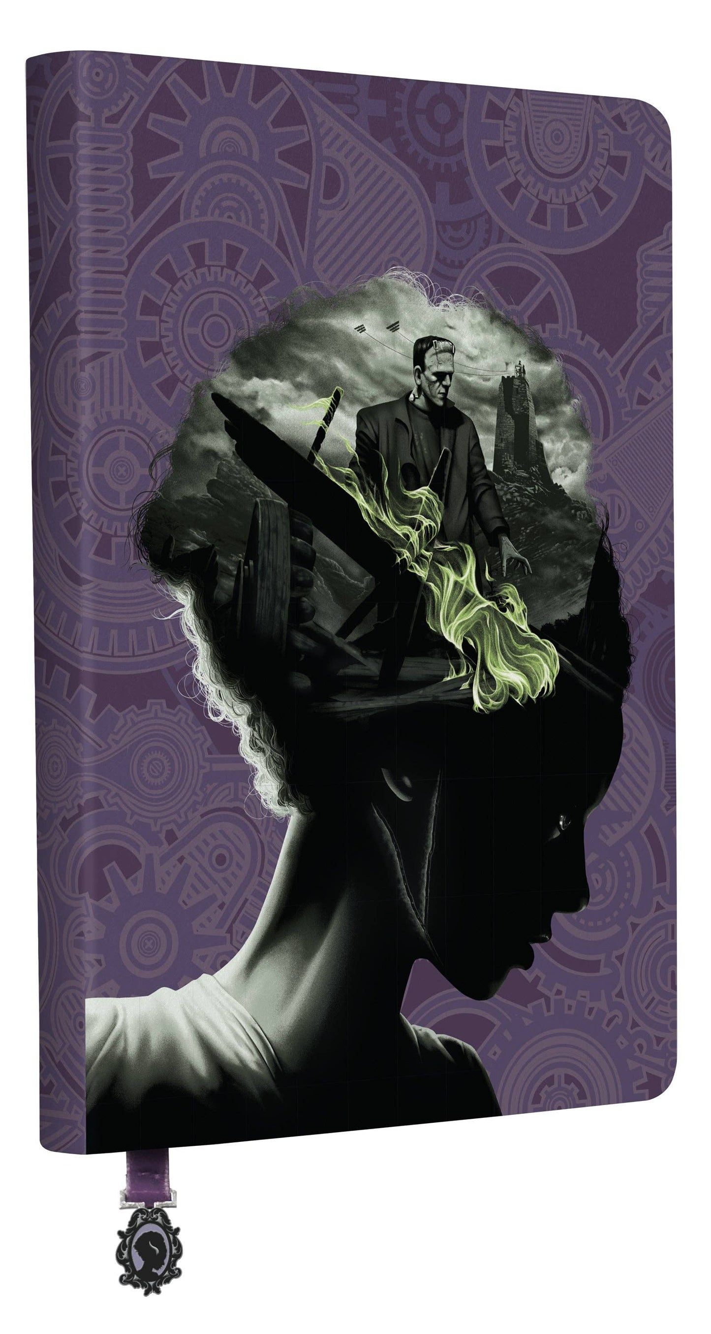 Universal Monsters: Bride of Frankenstein Journal+Charm