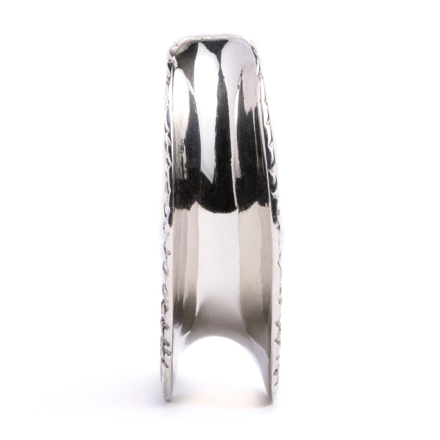Silver Snake Saddle Plug / Tunnel / Gauge