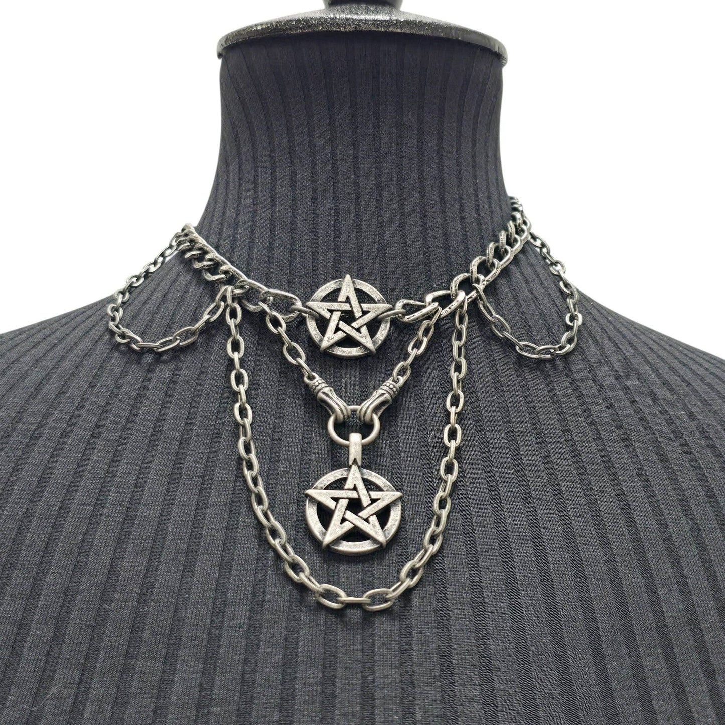 FCK27234  PENTAGRAM NECKLACE