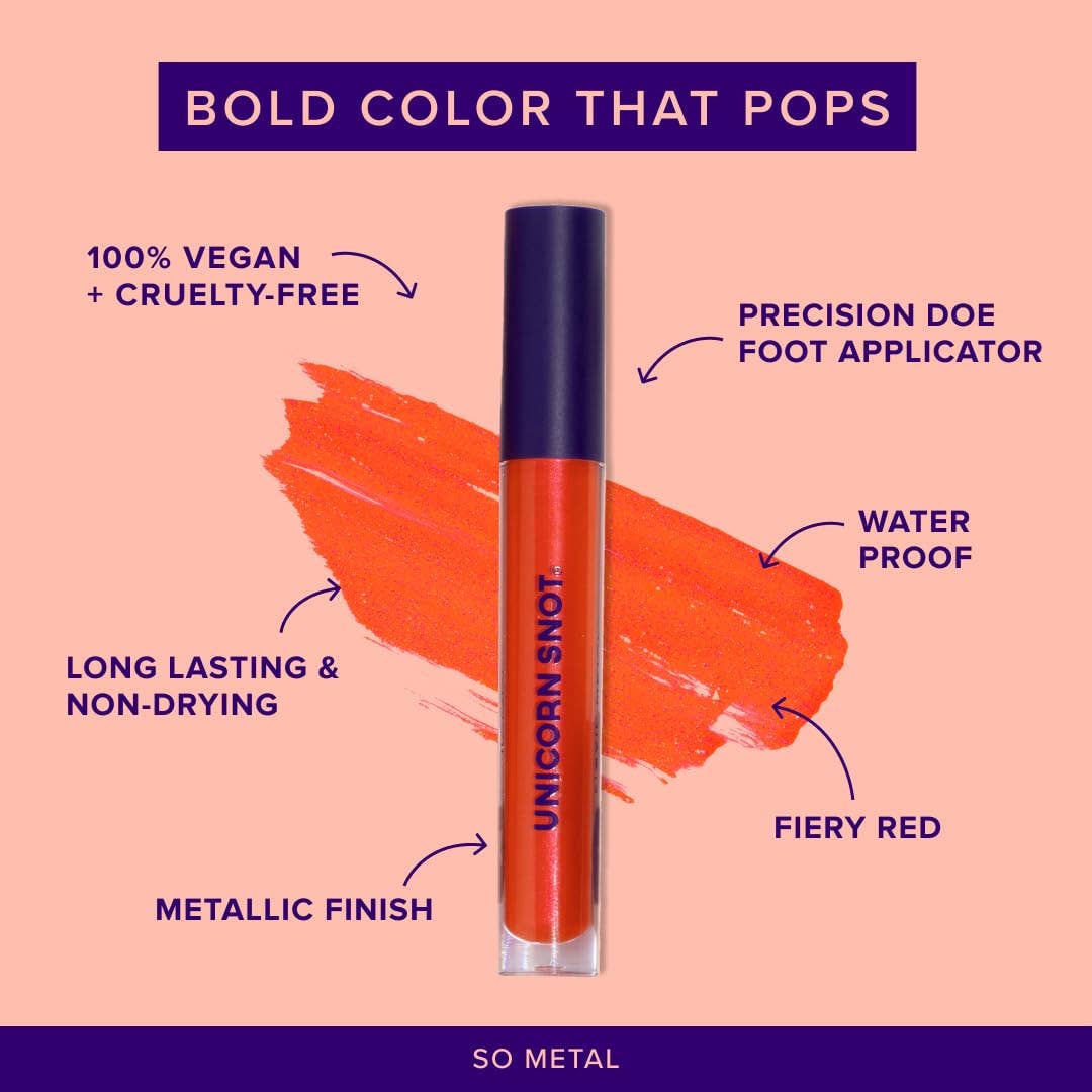 Liquid Metal Lip Stain | Red-Lava | Lip Paint | Lipstick