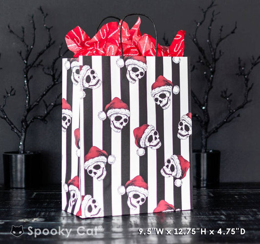 Gothic Santa Creepmas Gift Bag
