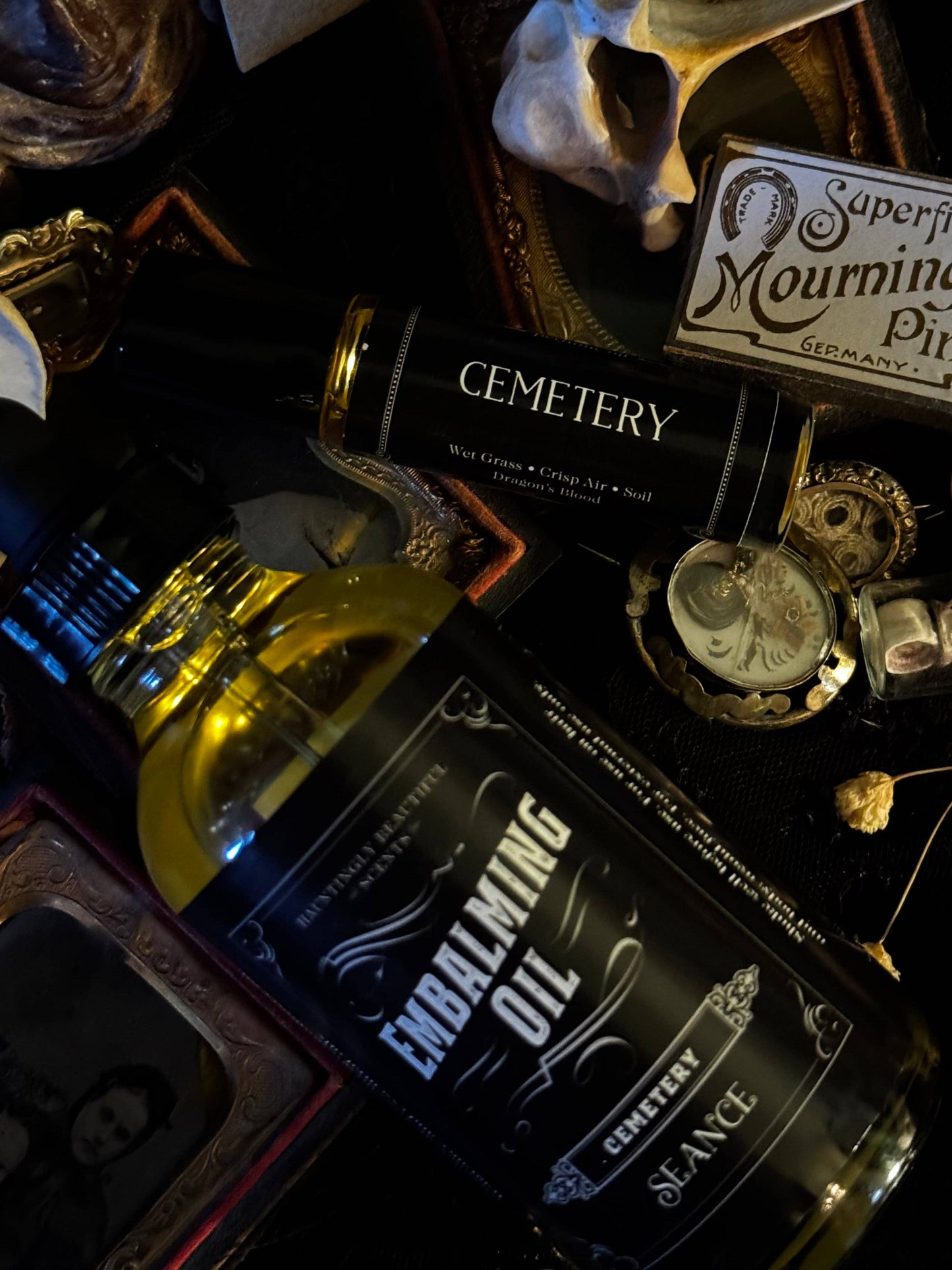 Cemetery -Embalming Lotion Oil -