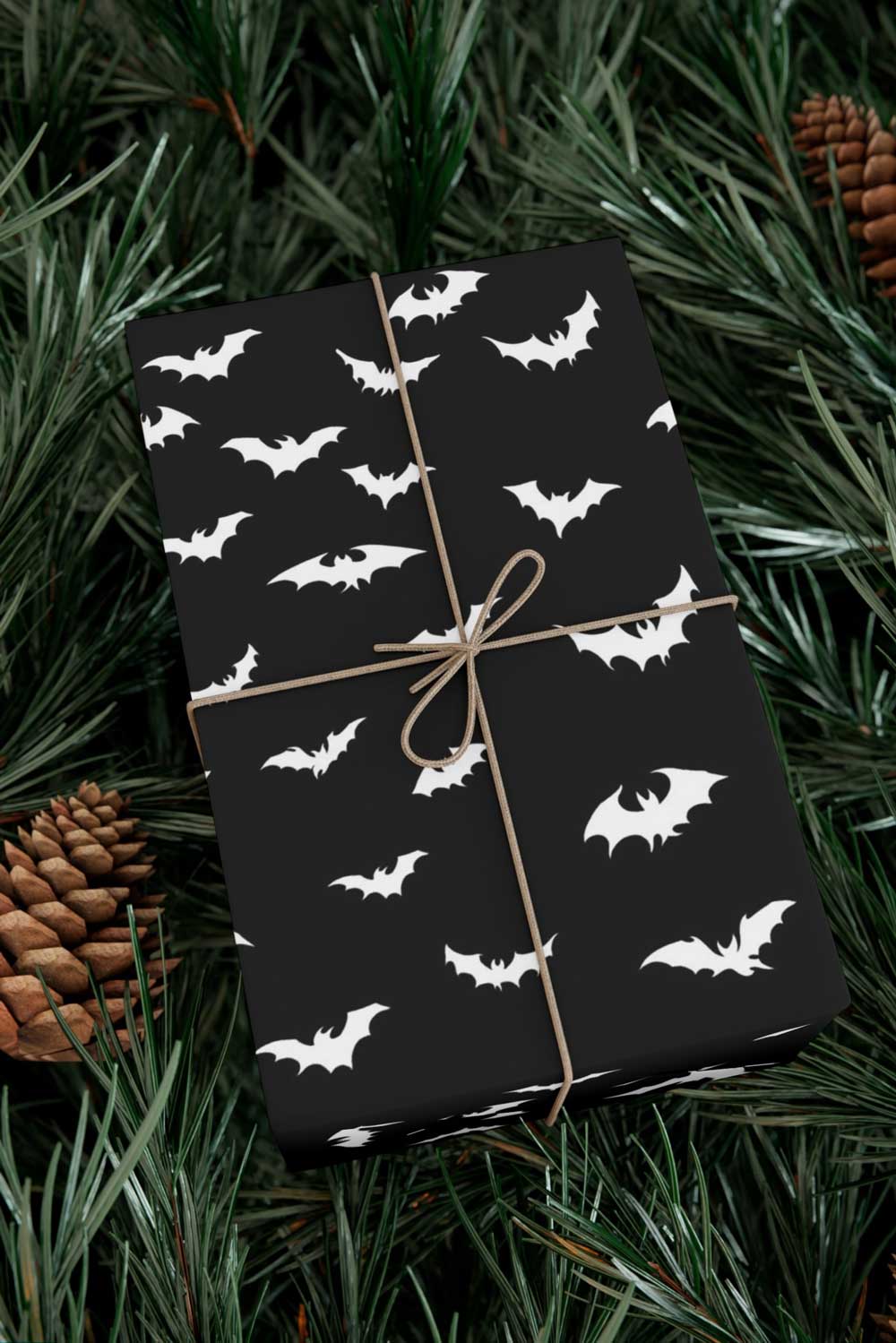 Spooky Bats Wrapping Paper [30" x 196"]