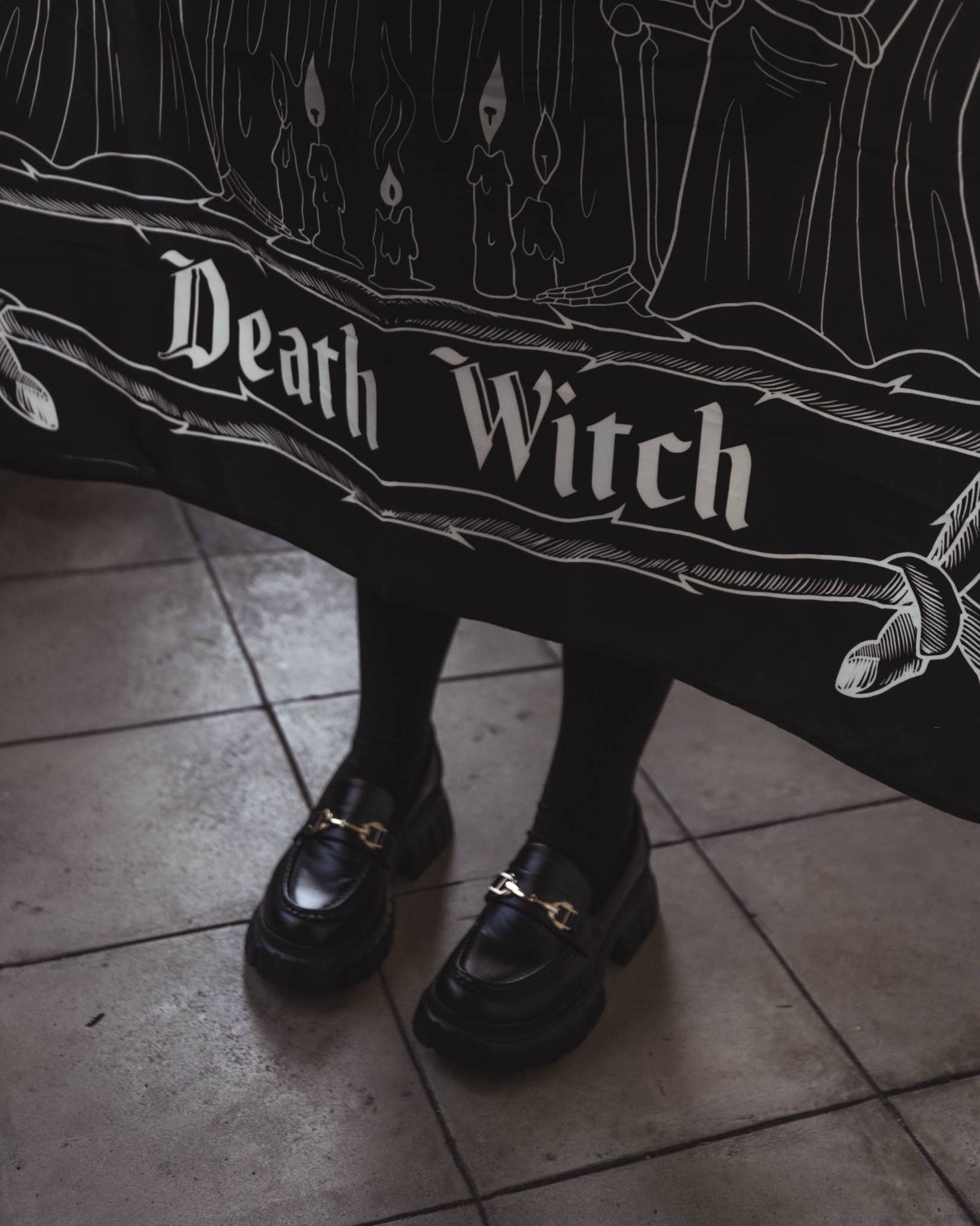 Death Witch Oracle Tapestry