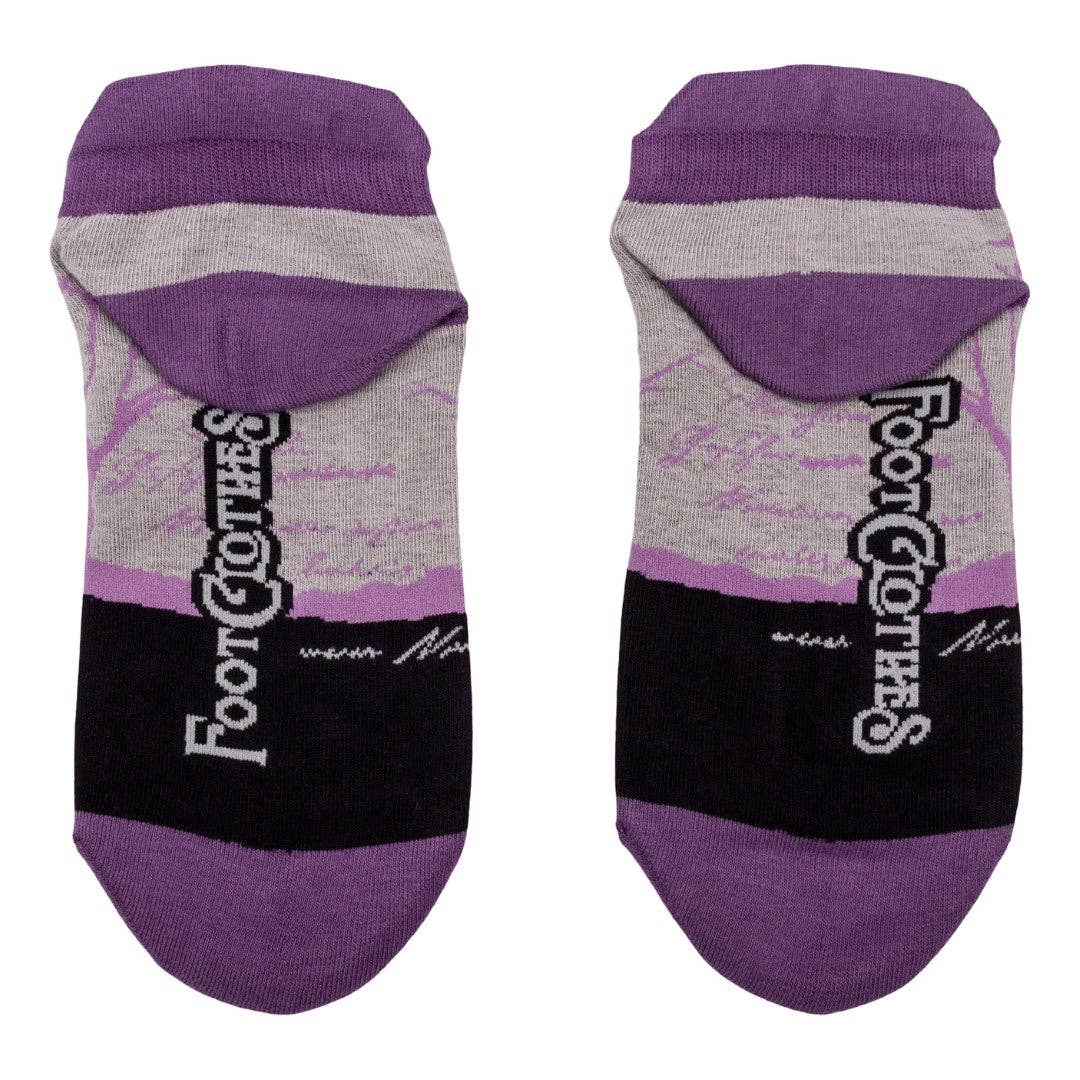 The Raven Poe Ankle Socks