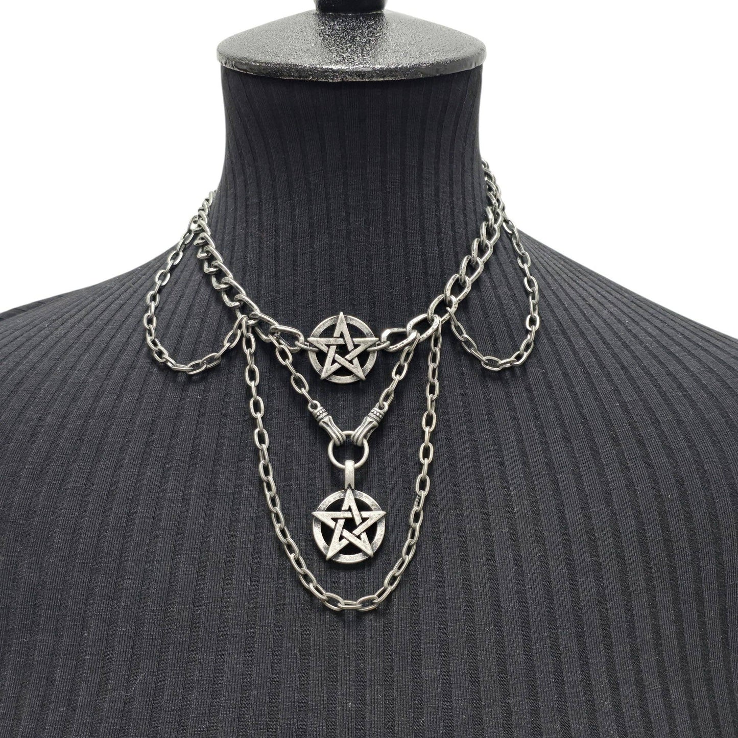 FCK27234  PENTAGRAM NECKLACE