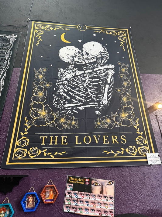 The Lovers Tarot Tapestry