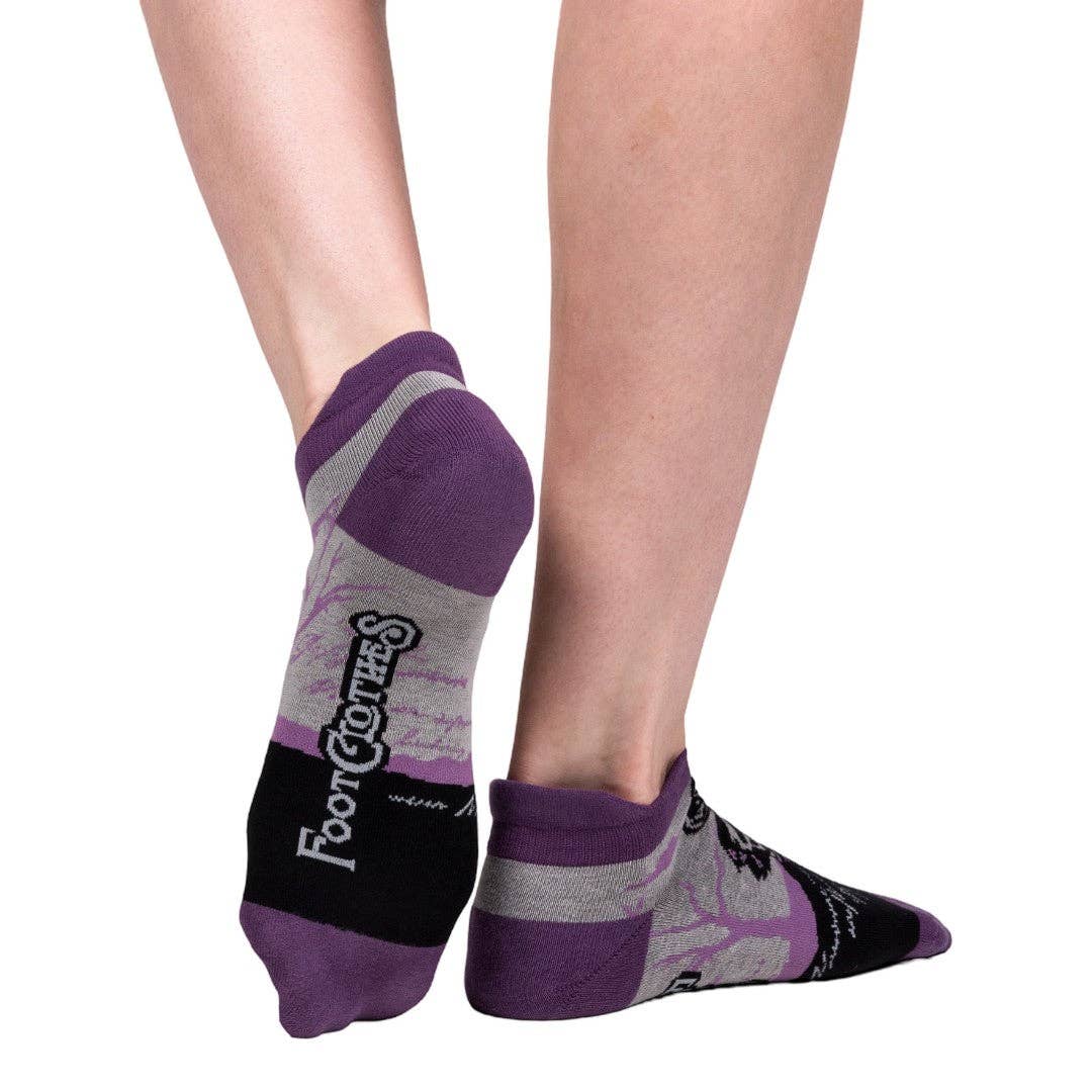 The Raven Poe Ankle Socks