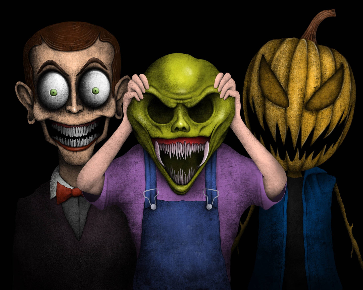 Goosebumps Halloween Fine Art Print