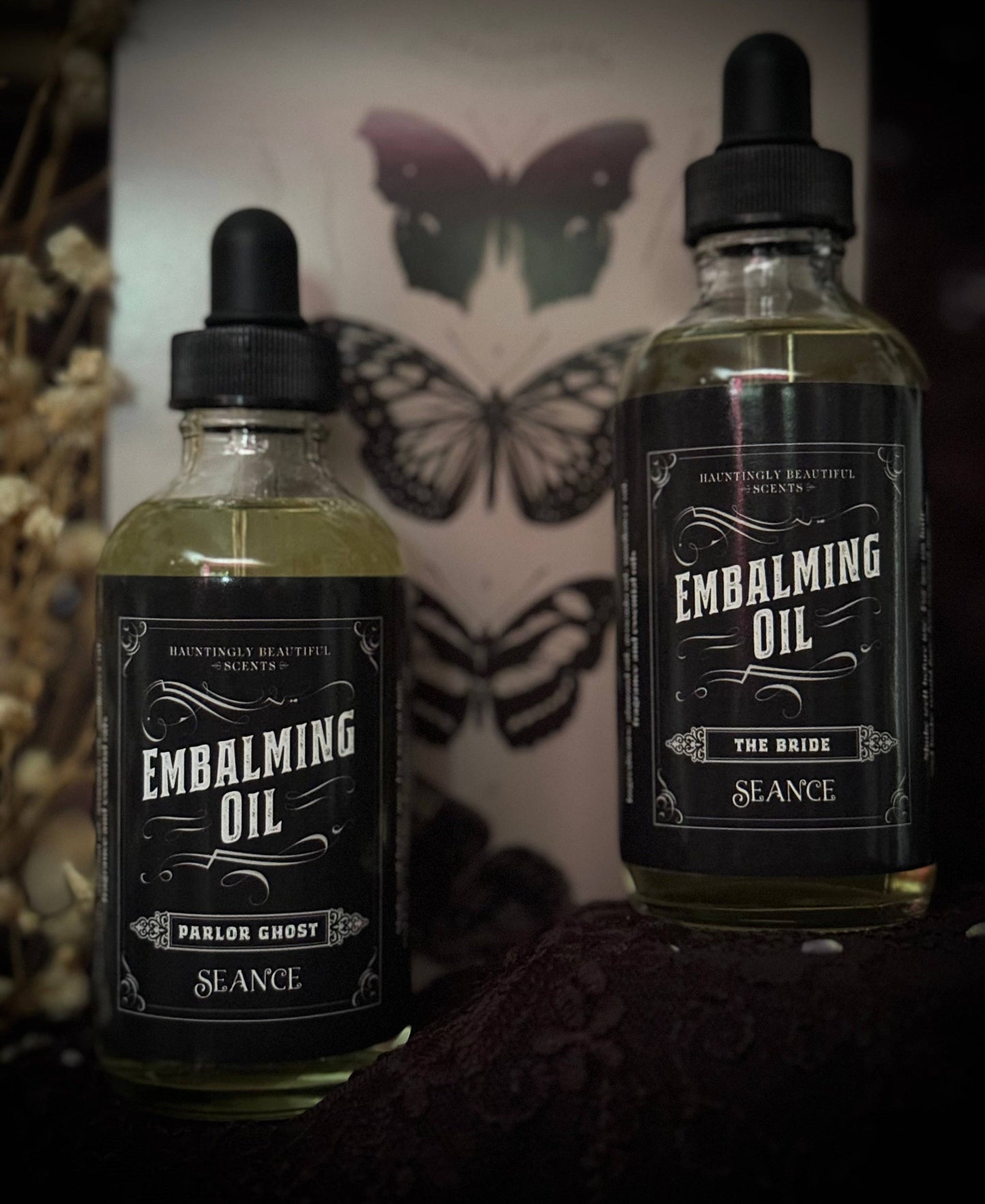 The Bride embalming oil