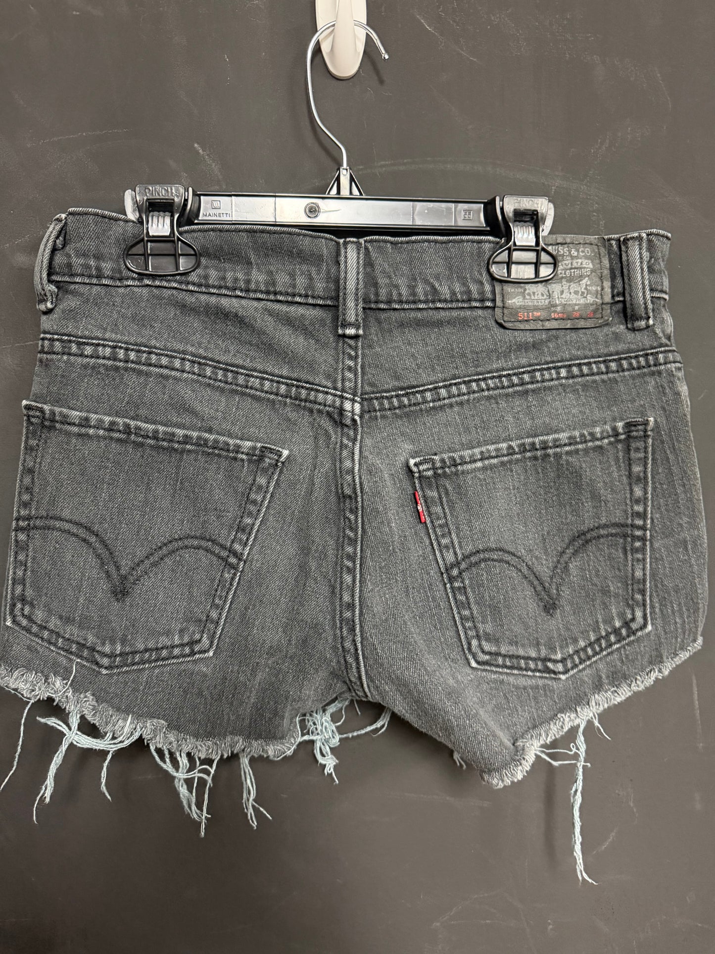 Levis Black Shorts - Size 16 Reg