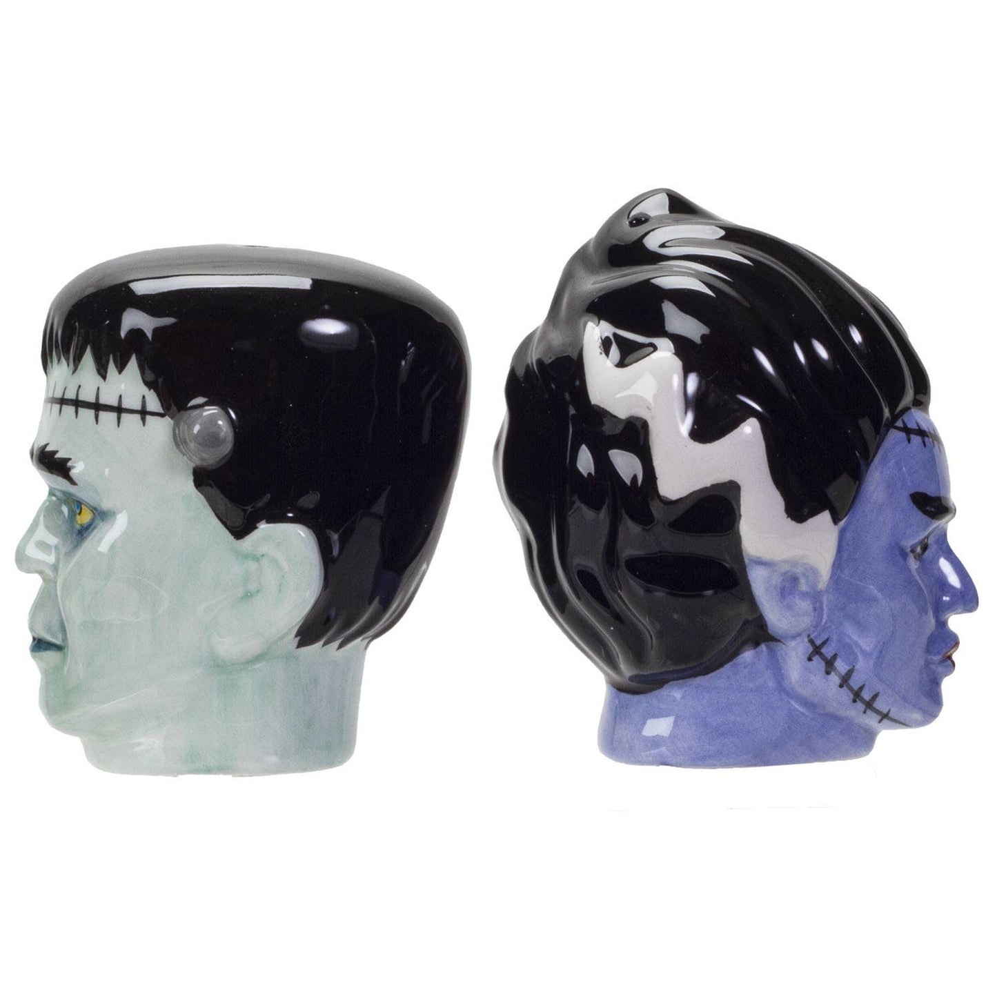 Mr. & Mrs. Frankenstein Salt and Pepper Shakers Set