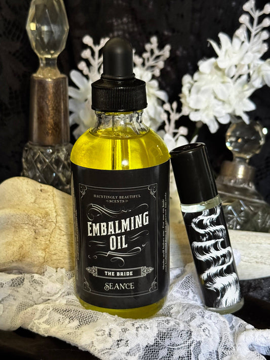 The Bride embalming oil
