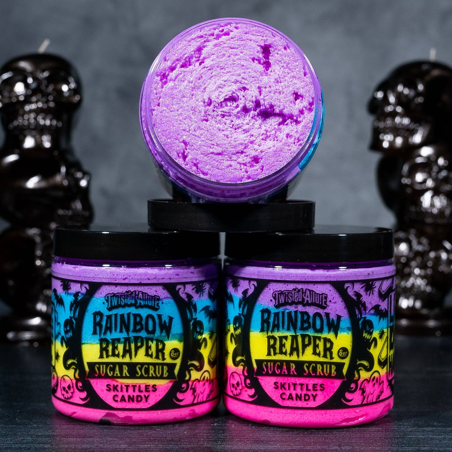 Rainbow Reaper Sugar Scrub- Twisted Allure