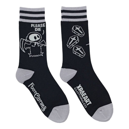 Please Die Crew Socks