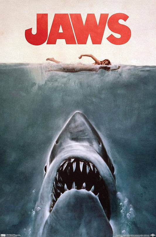 Jaws Movie Poster Size 24X36