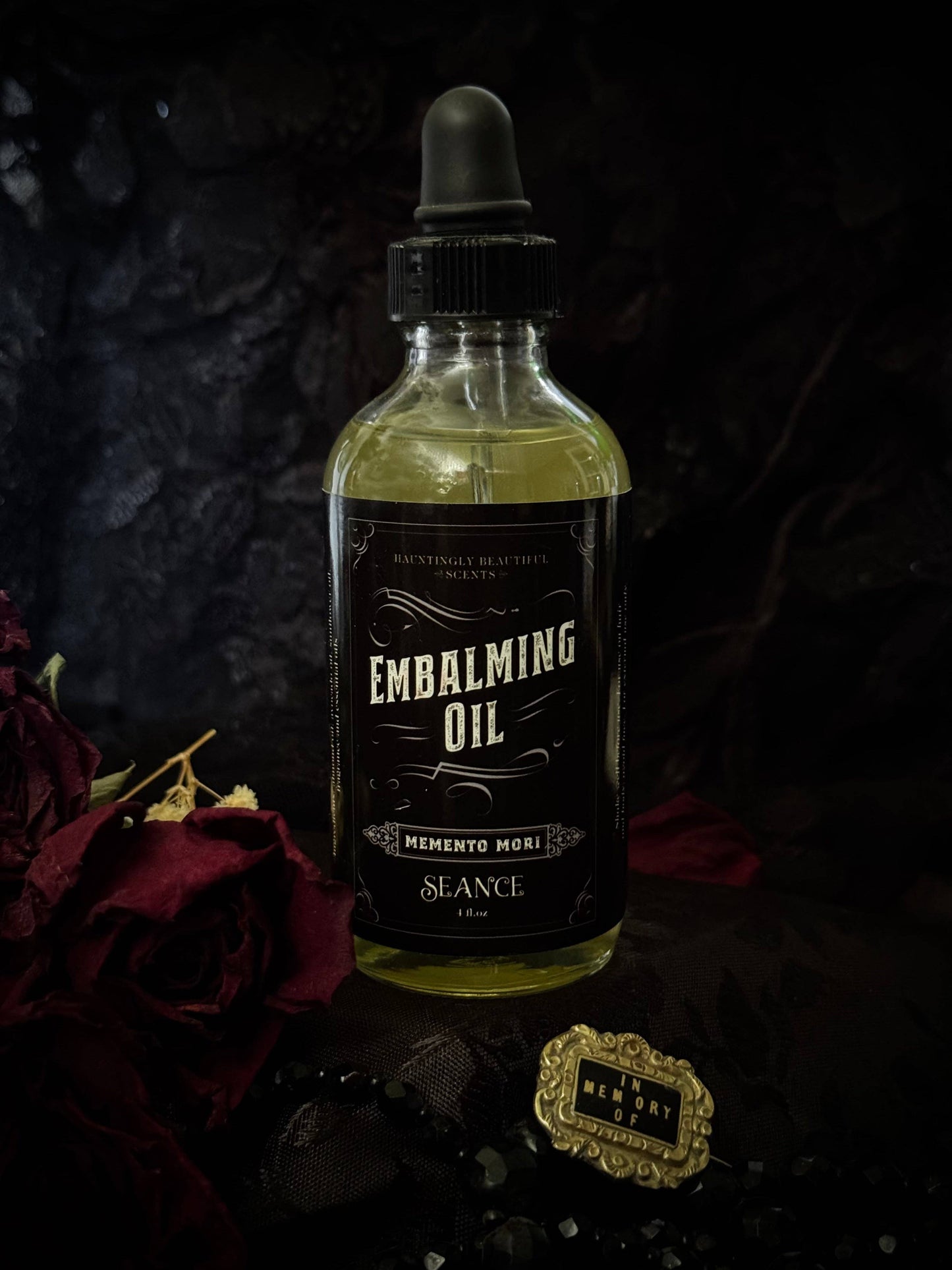 Memento Mori embalming oil