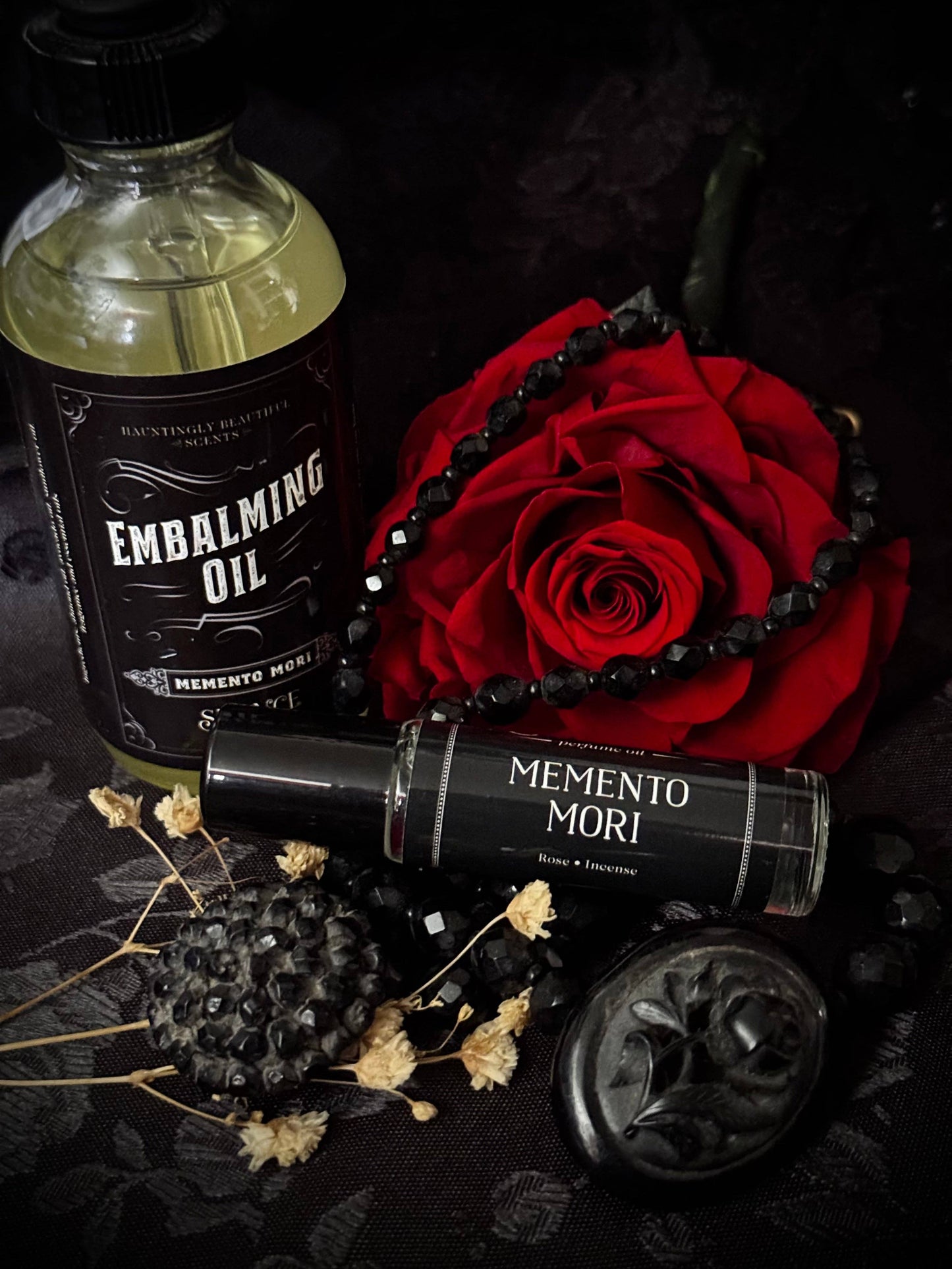Memento Mori embalming oil