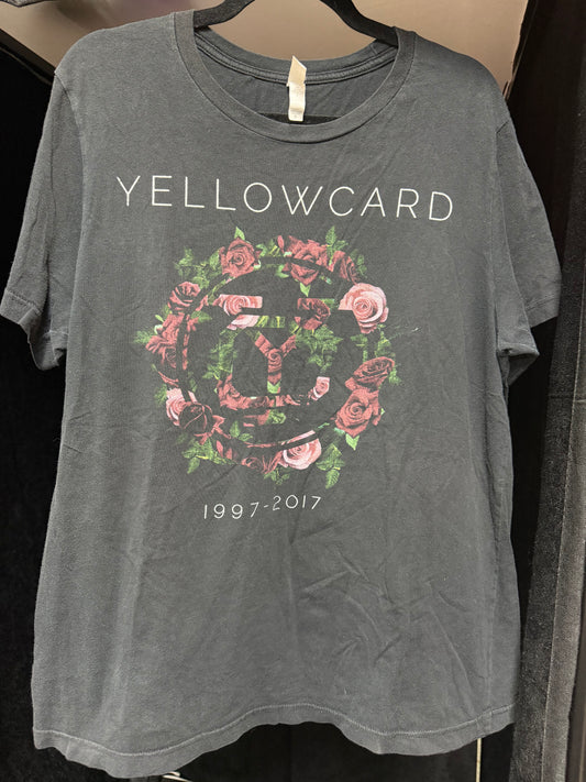 Yellowcard Shirt- Size XL