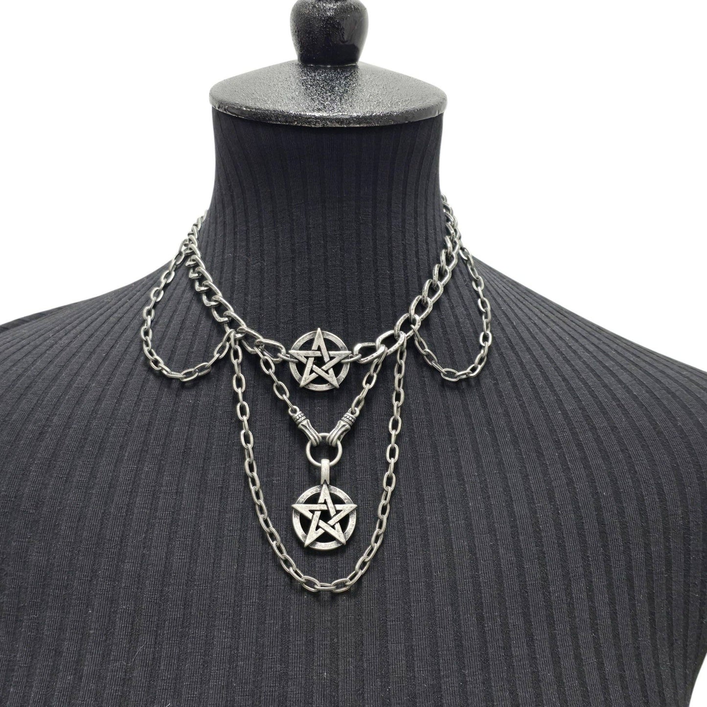 FCK27234  PENTAGRAM NECKLACE