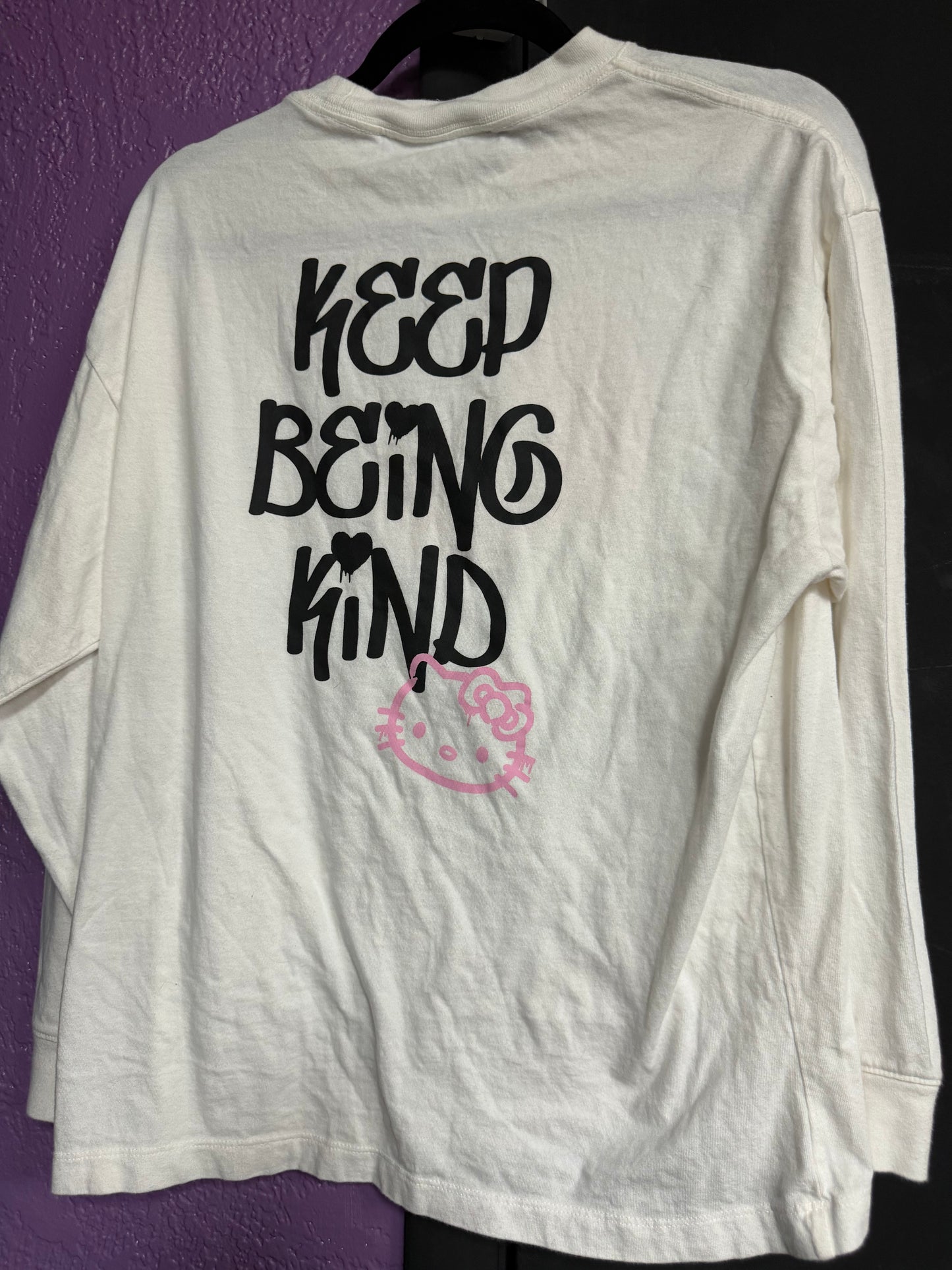 Hello Kitty x Forever 21- Be Kind -Long Sleeve-Small