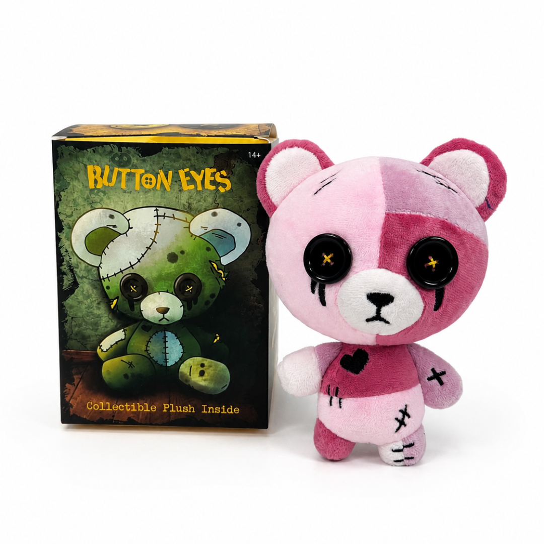 ButtonEyes™ Plushie Blind Box – Spooky Collectible Bag Charm