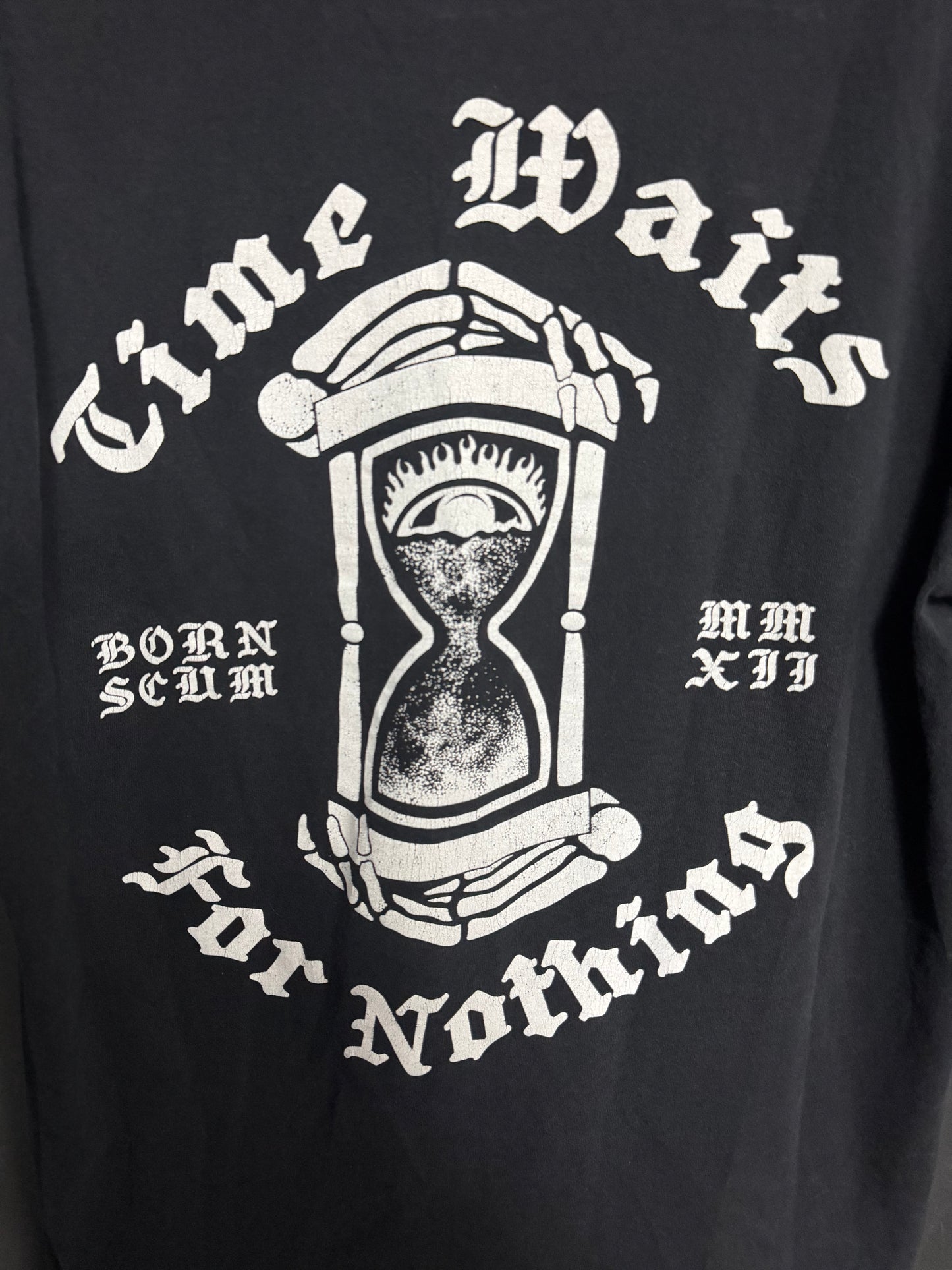 BornScum - Time Waits for Nothing- Large
