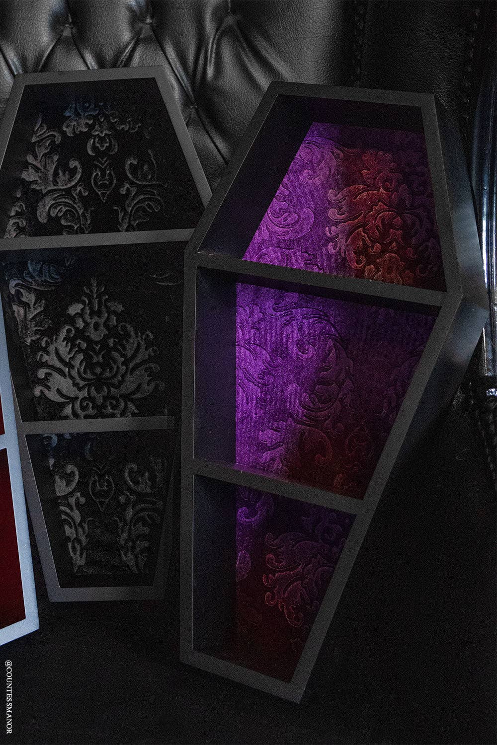 Haunted Mansion 20" Coffin Shelf
