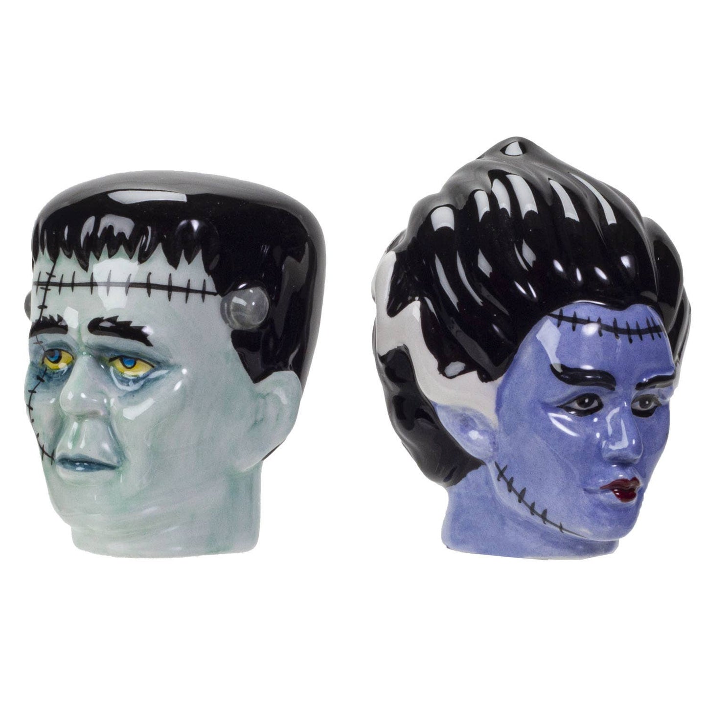 Mr. & Mrs. Frankenstein Salt and Pepper Shakers Set