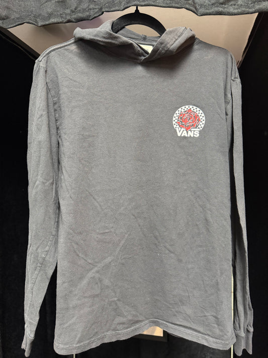 Vans- Hooded Long Sleeve Shirt- Size M