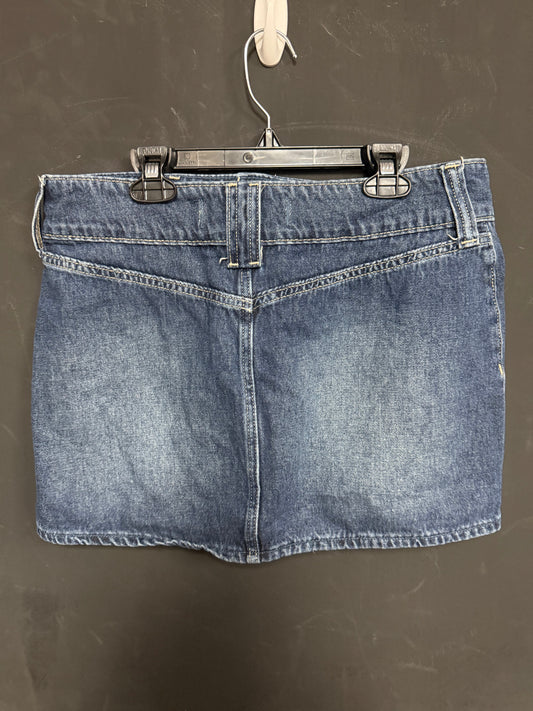 Hollister Basic Denim Skirt- Size 5- Waist 27