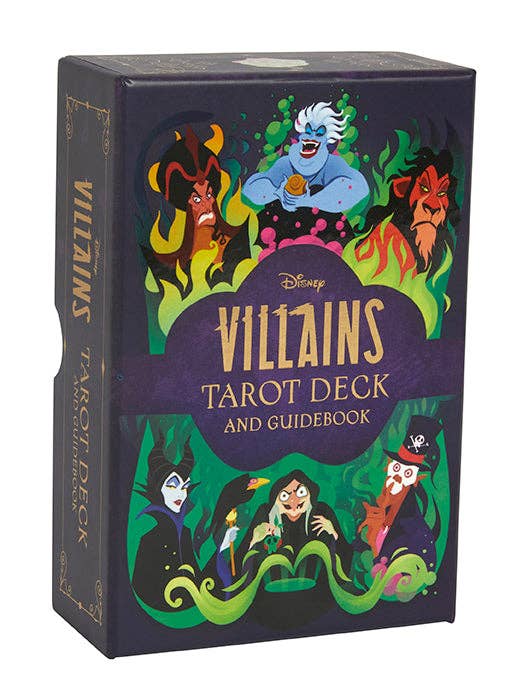 Disney Villains Tarot Deck and Guidebook