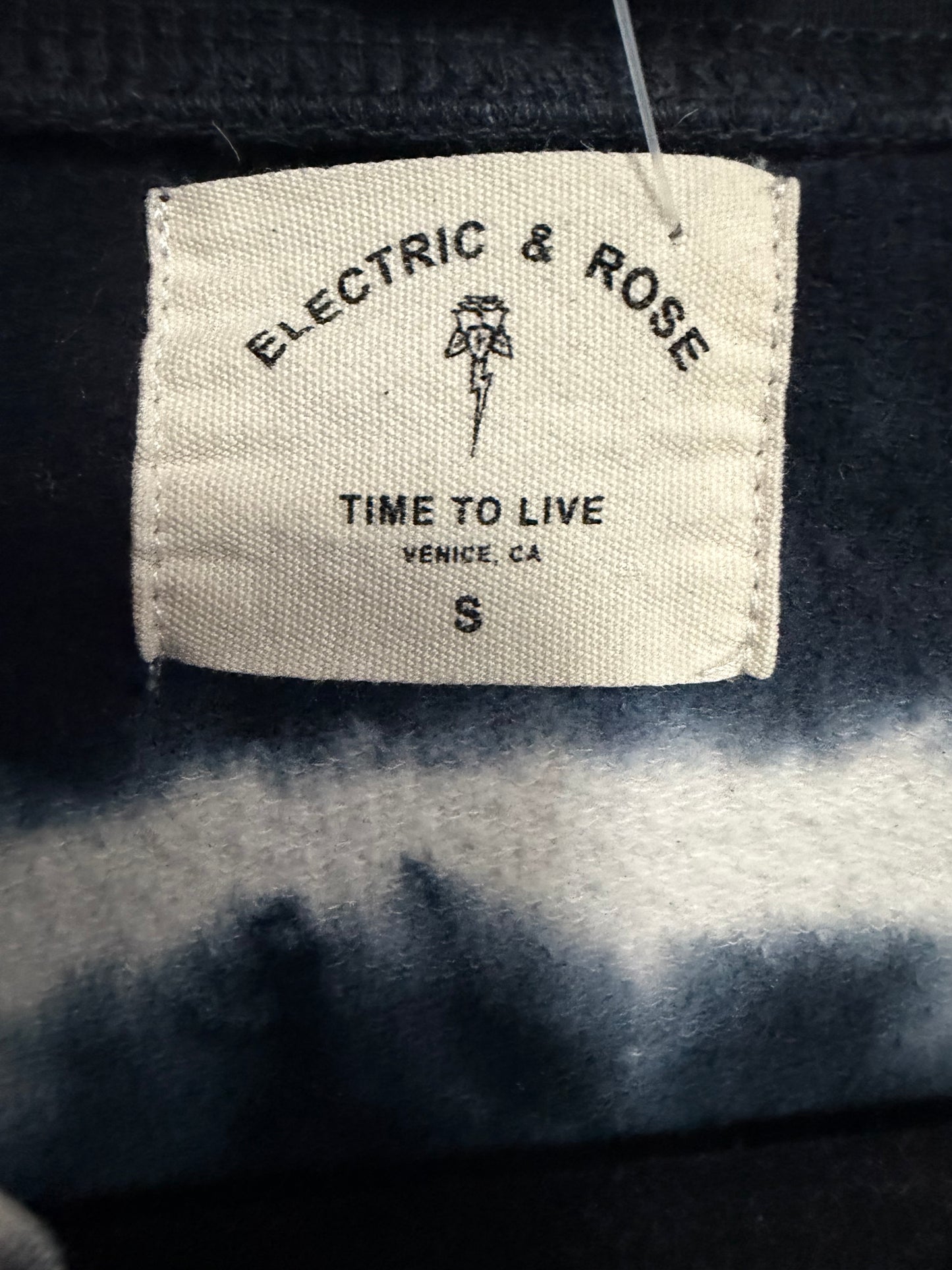 Electric & Rose- Tie Dye Oversized Sweater- Size Small