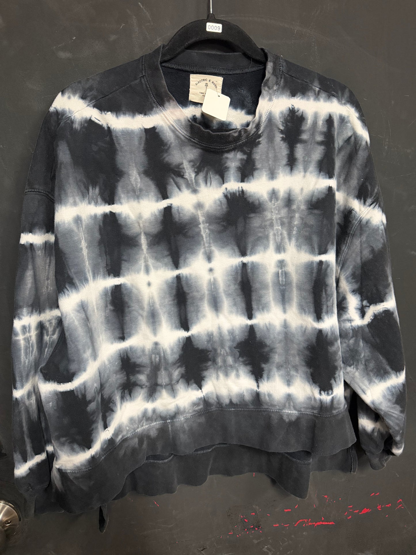 Electric & Rose- Tie Dye Oversized Sweater- Size Small