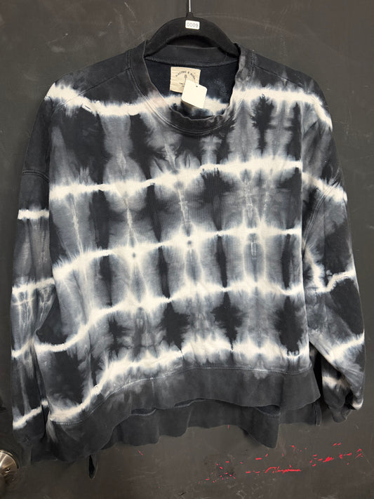 Electric & Rose- Tie Dye Oversized Sweater- Size Small