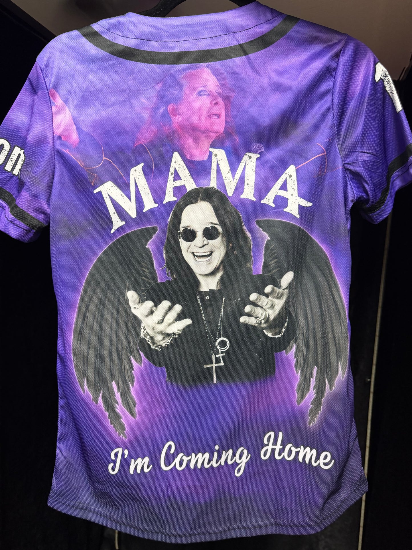 Ozzy Osbourne Memorial Button Up- Med