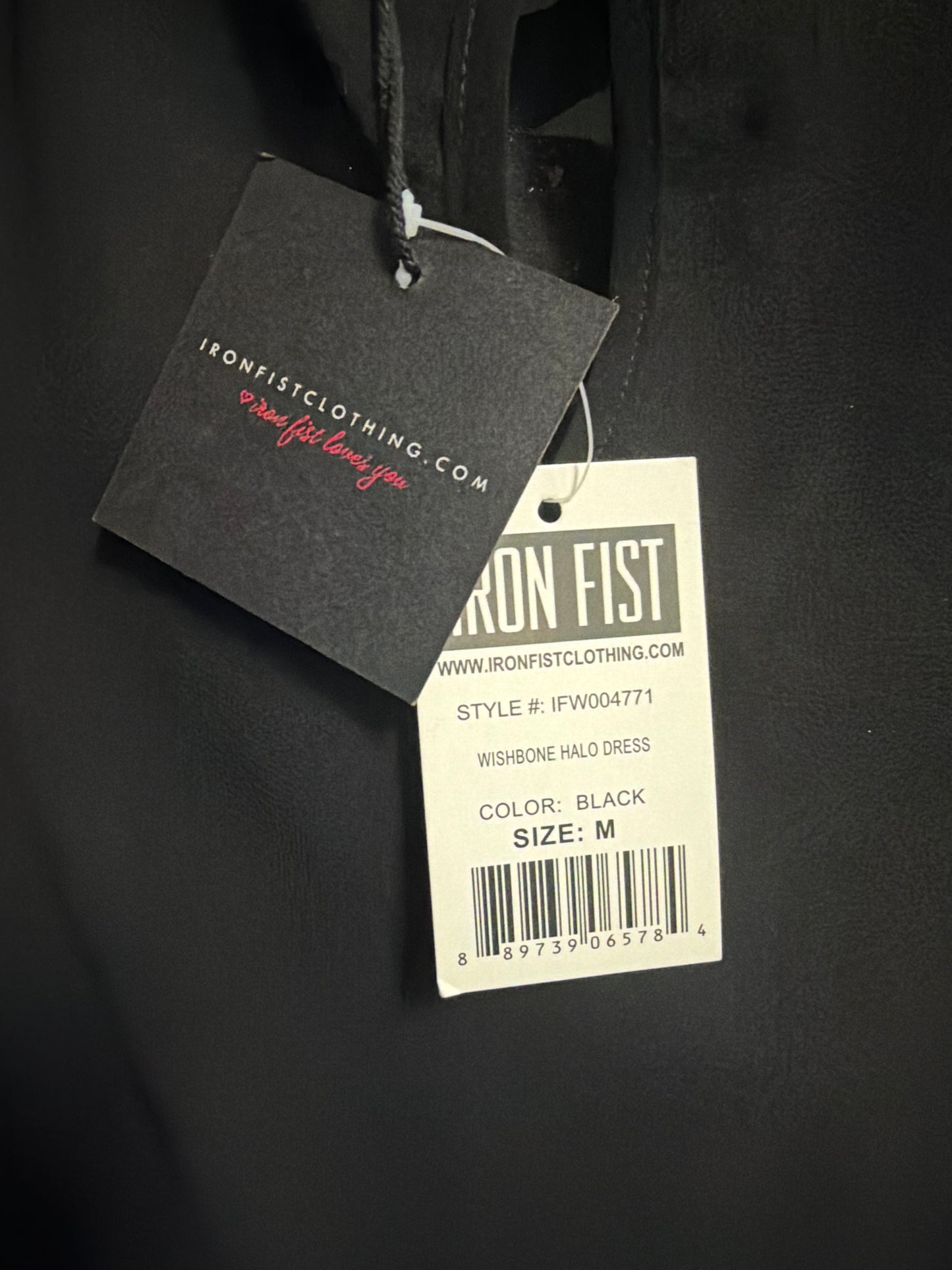 Iron Fist - Wishbone Halo Dress- Size M