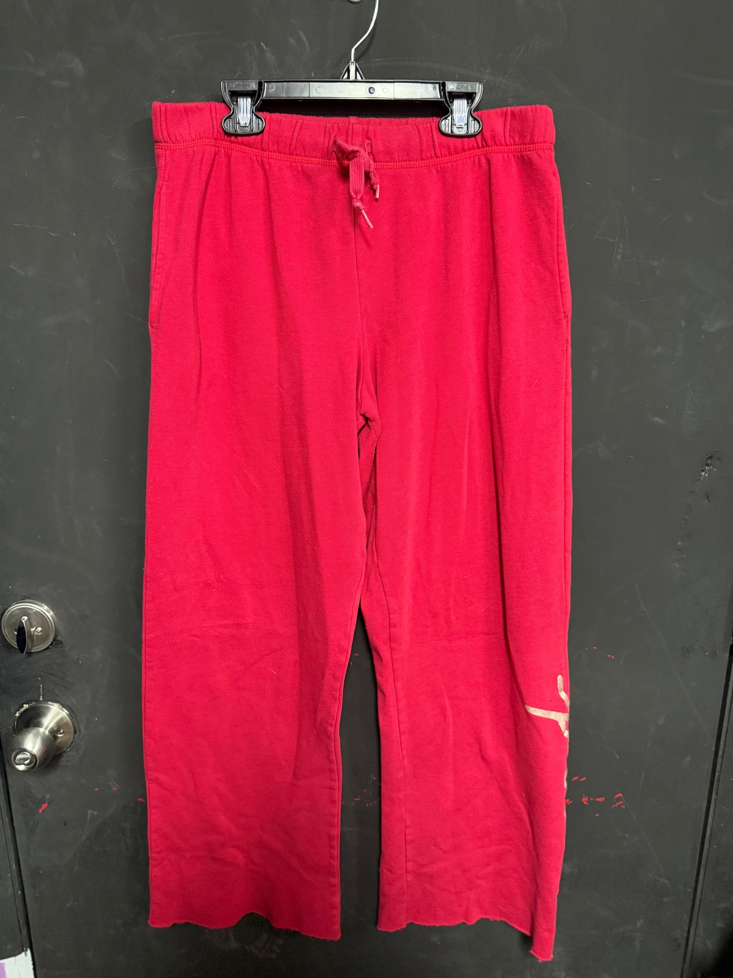 2023 VS Pink - Red Sweatpants- Size M