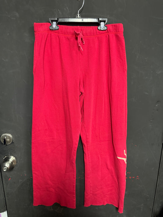 2023 VS Pink - Red Sweatpants- Size M