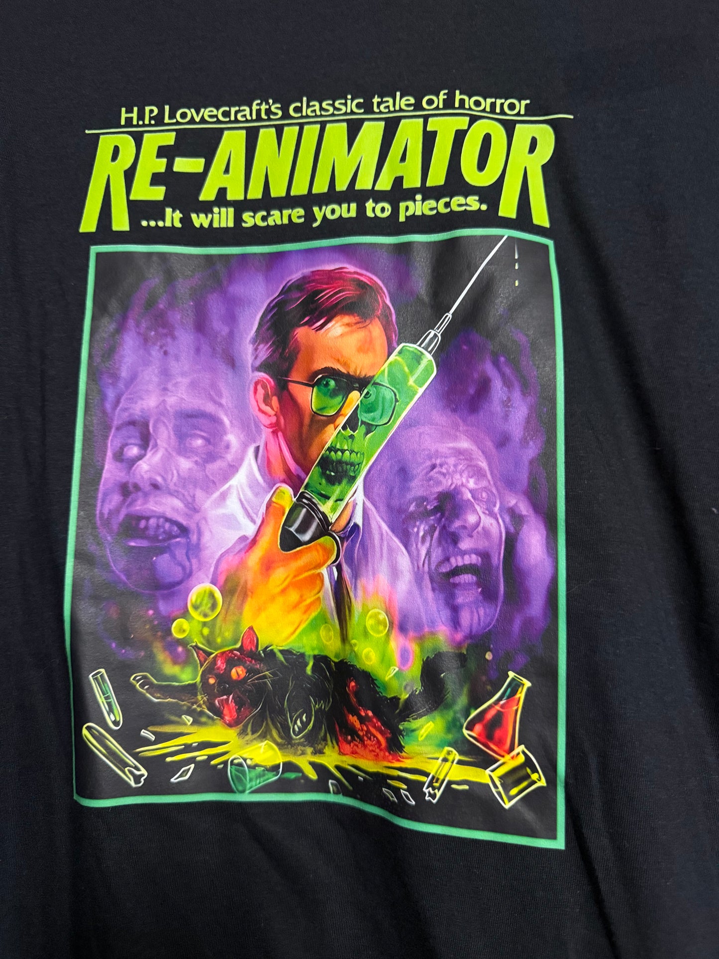 Re-Animator -H.P Lovecraft Shirt- Small