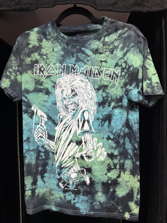 2022 Iron Maiden Tie Dye Shirt- Size Sm