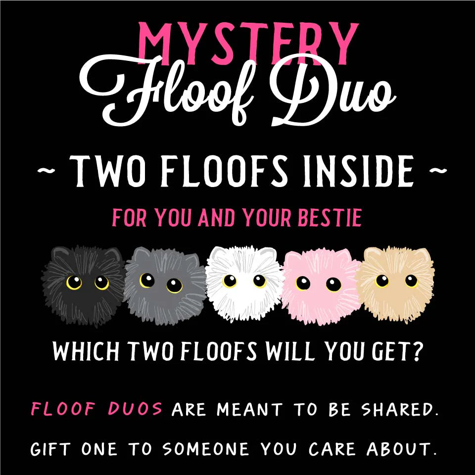 Mystery Floof Plush Keychain (2 Pack)