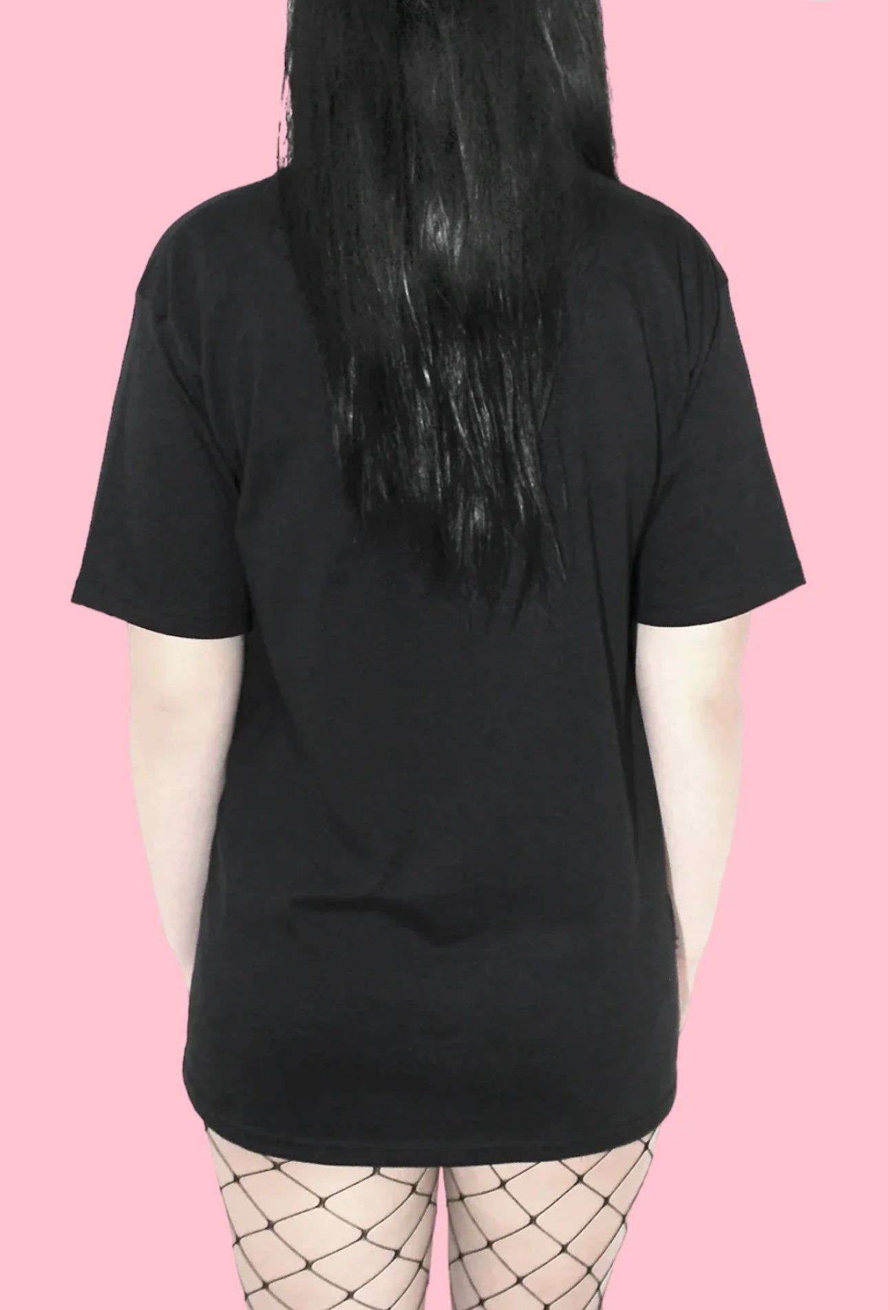 BASIC WITCH BOYFRIEND TEE SS- BLACK