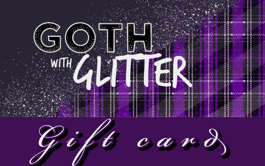 Spread the Goth Glitter✨ with a Gift Card