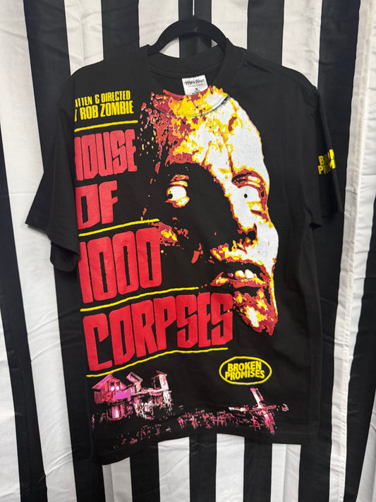 Broken Promises- House of 1000 Corpses- Rob Zombie Shirt- Med