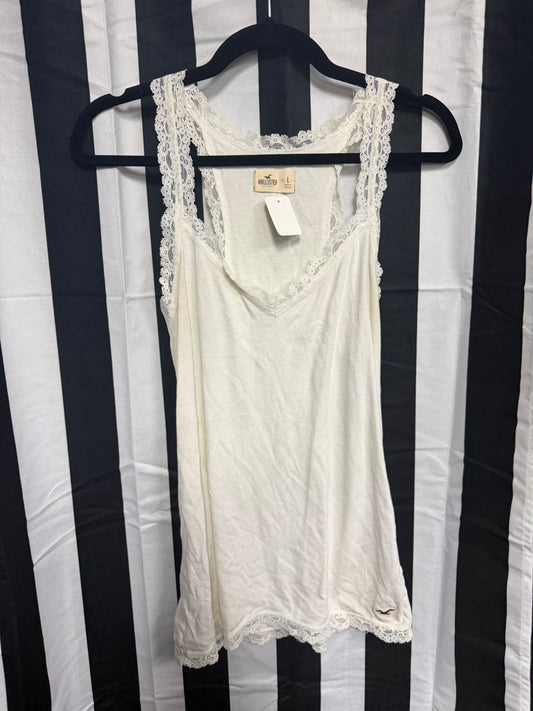 Y2K Hollister Lace Long Tank- Size Large